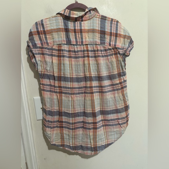 American Eagle Outfitters Multicolor Plaid Shirt - Picture 4 of 5